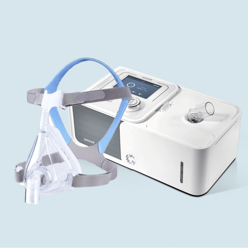 Kit Cpap Automático Yh560 Yuwell Mirage Quattro Resmed Bianco Azure 0215